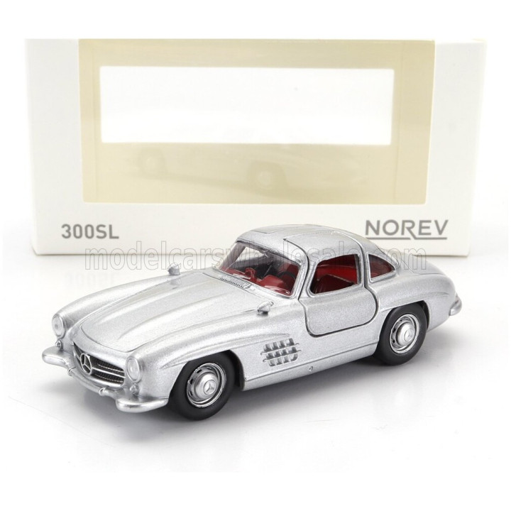 NOREV MERCEDES BENZ SL-CLASS 300SL COUPE (W198) 1954 - SILVER 1/43