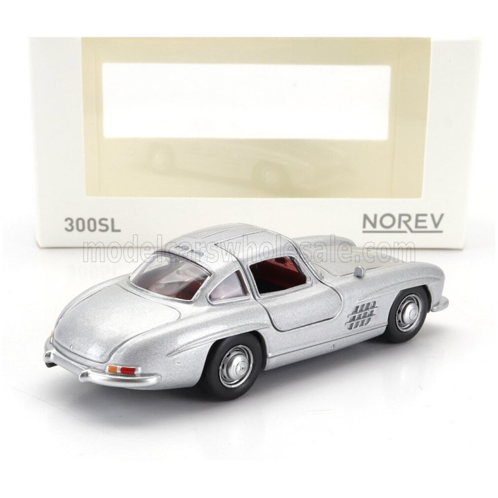NOREV MERCEDES BENZ SL-CLASS 300SL COUPE (W198) 1954 - SILVER 1/43