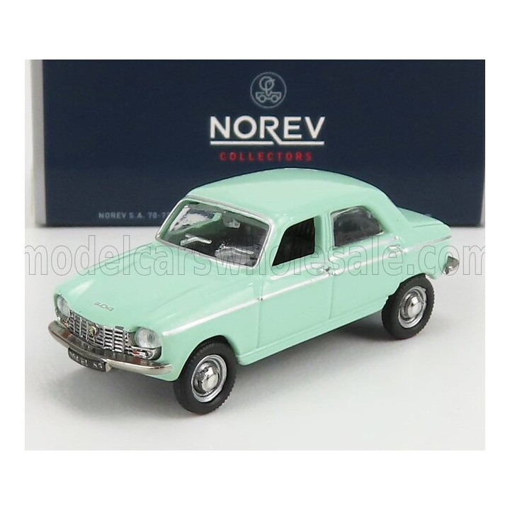 NOREV PEUGEOT 204 1966 - LIGHT BLUE 1/87