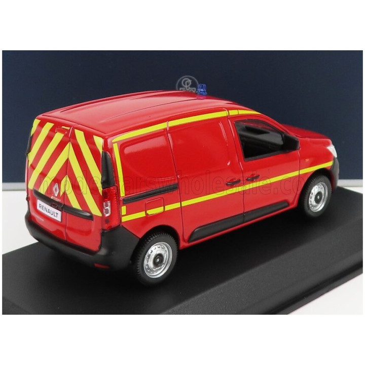 NOREV RENAULT EXPRESS VAN SAPEURS POMPIERS 2021 - RED YELLOW 1/43