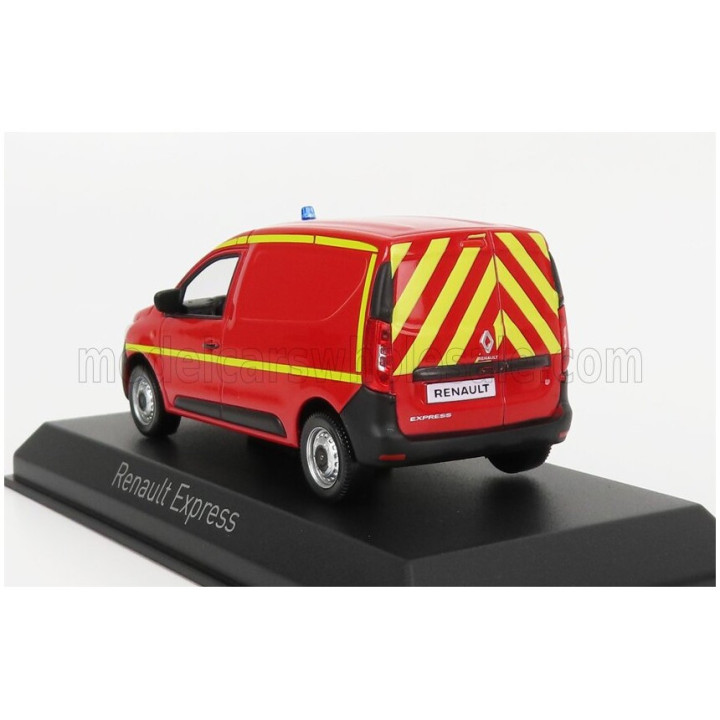 NOREV RENAULT EXPRESS VAN SAPEURS POMPIERS 2021 - RED YELLOW 1/43