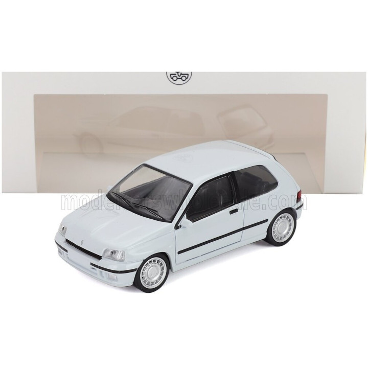 NOREV RENAULT CLIO 16S 1991 - WHITE 1/43