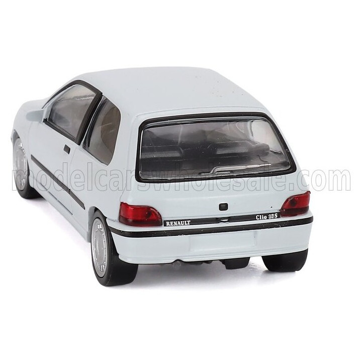 NOREV RENAULT CLIO 16S 1991 - WHITE 1/43