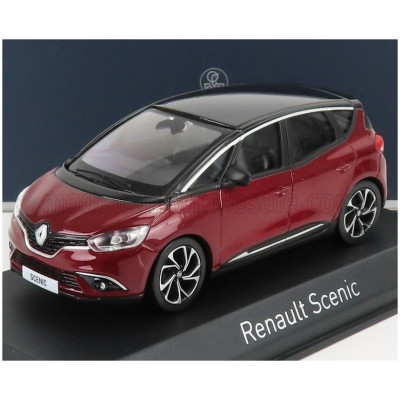 NOREV RENAULT SCENIC 2016 - DARK RED BLACK 1/43