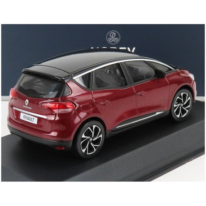 NOREV RENAULT SCENIC 2016 - DARK RED BLACK 1/43