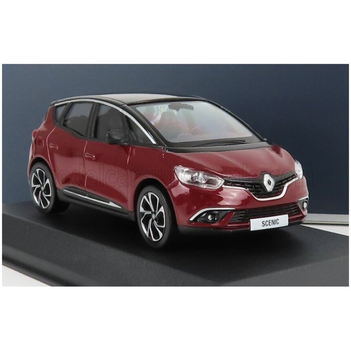 NOREV RENAULT SCENIC 2016 - DARK RED BLACK 1/43