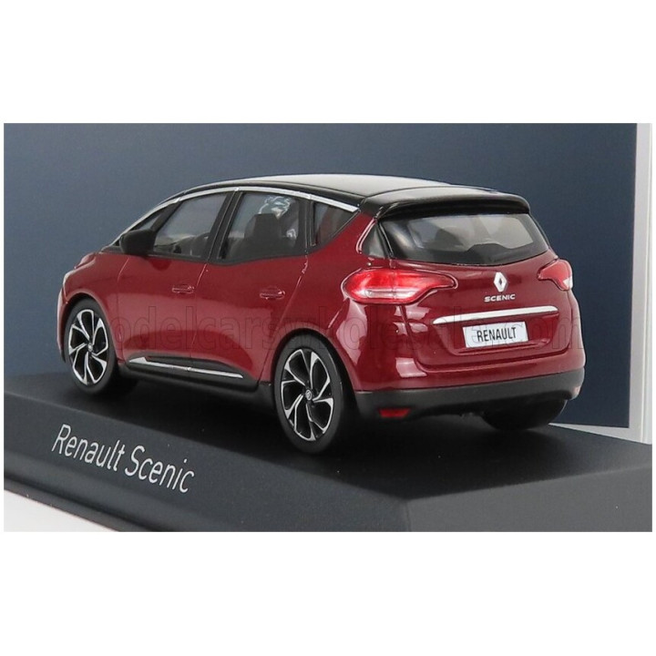 NOREV RENAULT SCENIC 2016 - DARK RED BLACK 1/43