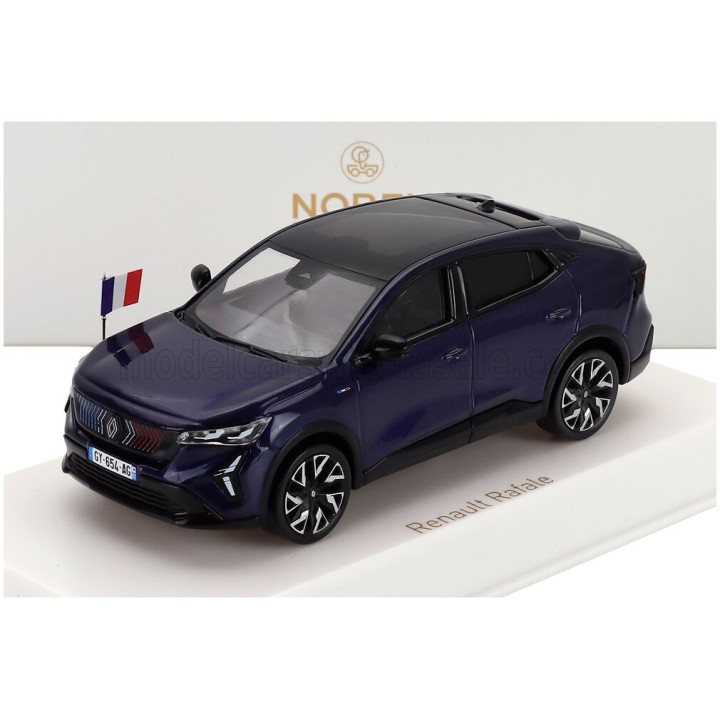 NOREV RENAULT RAFALE PRESIDENTIAL STATE CAR 2025 - DARK BLUE 1/43