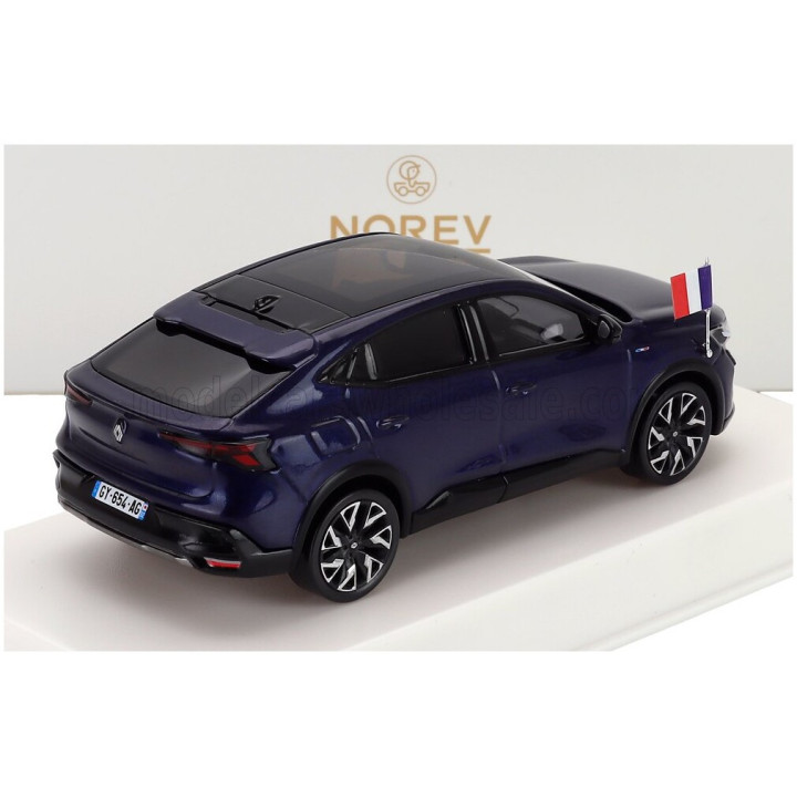 NOREV RENAULT RAFALE PRESIDENTIAL STATE CAR 2025 - DARK BLUE 1/43