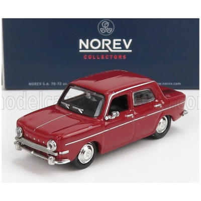 NOREV SIMCA 1000 GLS 1968 - RED 1/87