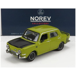 NOREV SIMCA 1000 RALLY 2 1974 - ACID GREEN BLACK 1/87