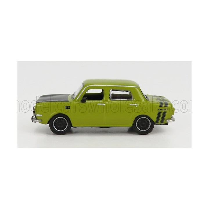 NOREV SIMCA 1000 RALLY 2 1974 - ACID GREEN BLACK 1/87