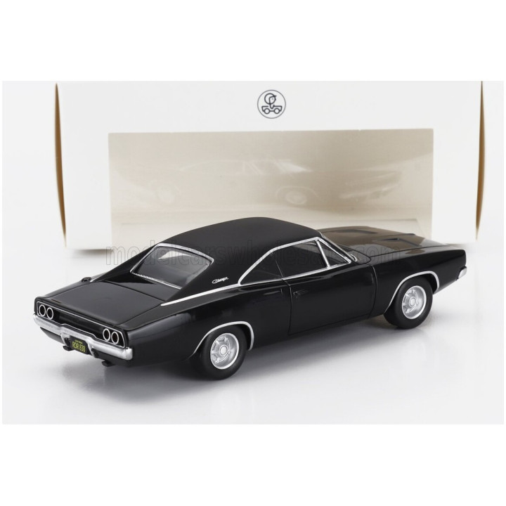 NOREV DODGE CHARGER R/T COUPE 1968 - BLACK 1/43
