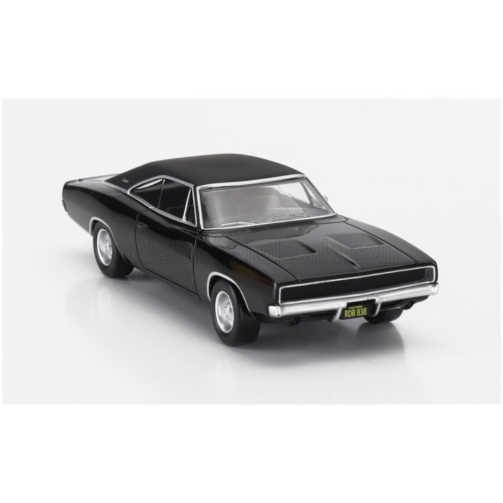 NOREV DODGE CHARGER R/T COUPE 1968 - BLACK 1/43