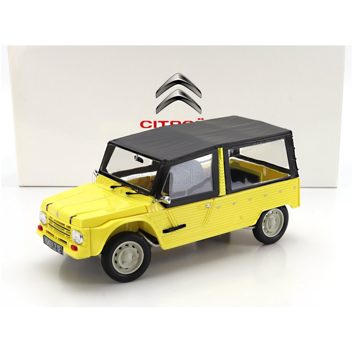 NOREV CITROEN MEHARI 1970 - YELLOW BLACK 1/18