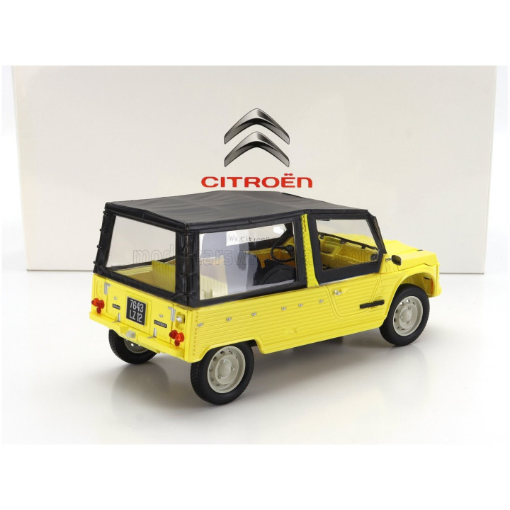 NOREV CITROEN MEHARI 1970 - YELLOW BLACK 1/18