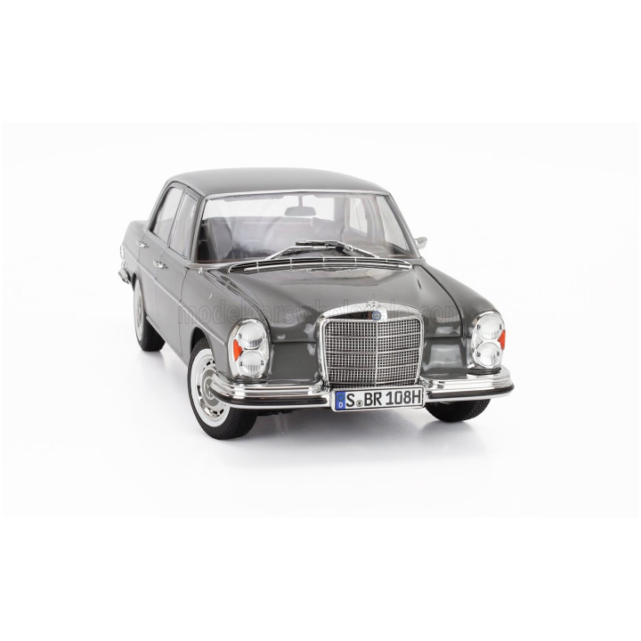 NOREV MERCEDES BENZ S-CLASS 280SE (W108) 1968 - GREY 1/18