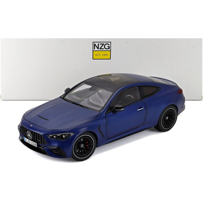 NZG MERCEDES BENZ CLE-CLASS CLE53 AMG COUPE 2024 - SPECTRAL BLUE 1/18