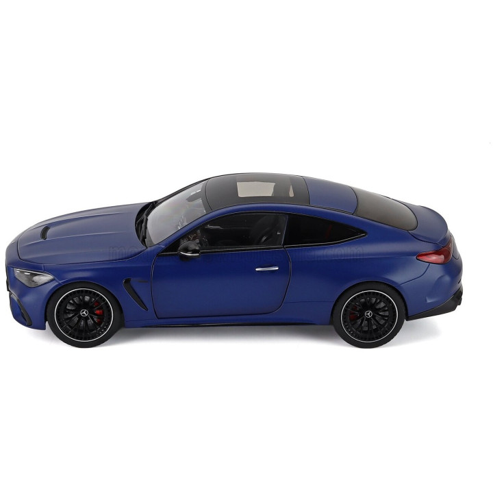 NZG MERCEDES BENZ CLE-CLASS CLE53 AMG COUPE 2024 - SPECTRAL BLUE 1/18