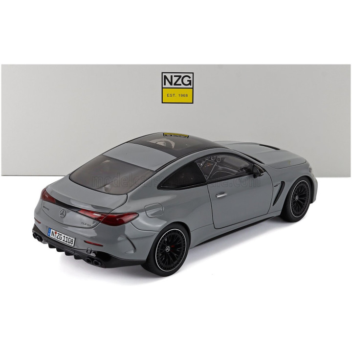 NZG MERCEDES BENZ CLE-CLASS CLE53 AMG COUPE 2024 - ALPIN GREY 1/18