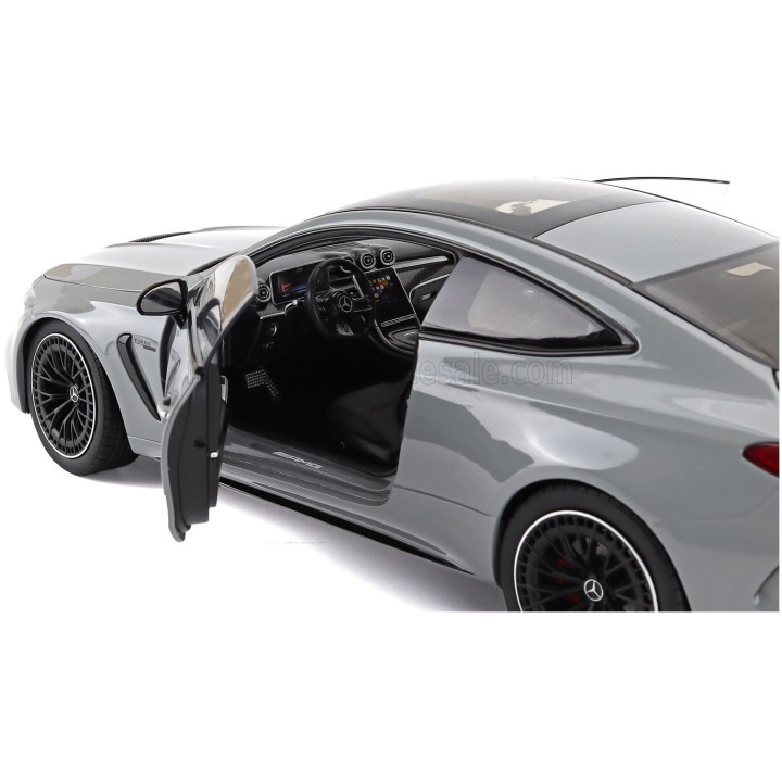 NZG MERCEDES BENZ CLE-CLASS CLE53 AMG COUPE 2024 - ALPIN GREY 1/18