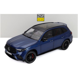 NZG MERCEDES BENZ GLC-CLASS 63 AMG (X254) 2025 - SPECTRAL BLUE 1/18
