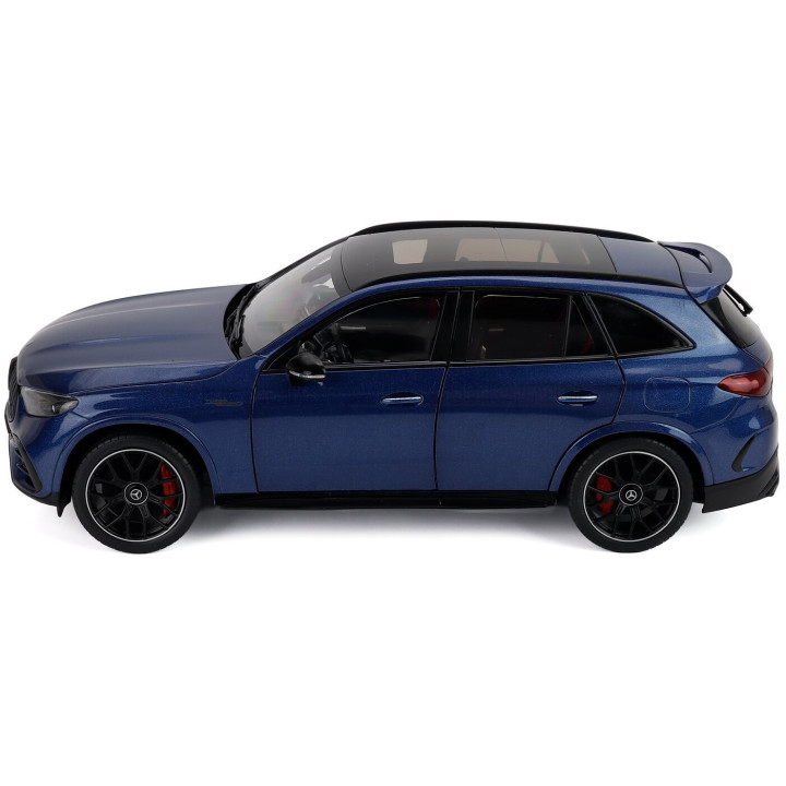 NZG MERCEDES BENZ GLC-CLASS 63 AMG (X254) 2025 - SPECTRAL BLUE 1/18