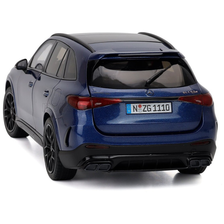 NZG MERCEDES BENZ GLC-CLASS 63 AMG (X254) 2025 - SPECTRAL BLUE 1/18