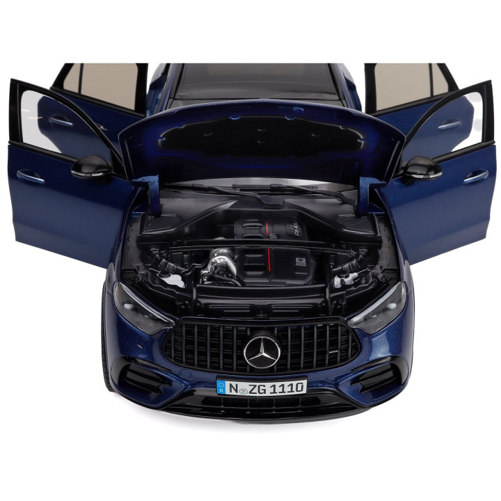 NZG MERCEDES BENZ GLC-CLASS 63 AMG (X254) 2025 - SPECTRAL BLUE 1/18