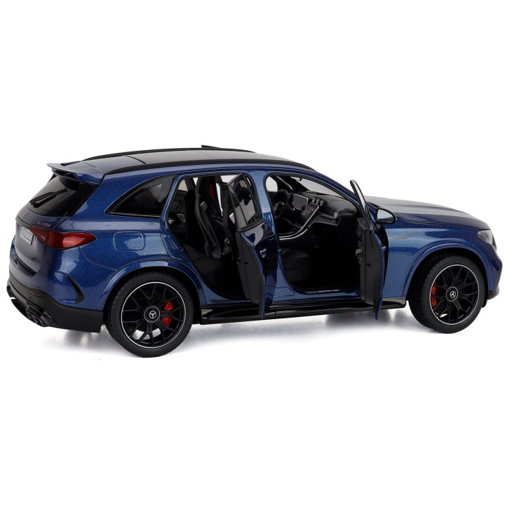 NZG MERCEDES BENZ GLC-CLASS 63 AMG (X254) 2025 - SPECTRAL BLUE 1/18