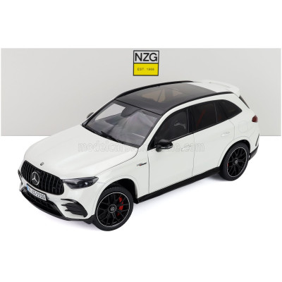NZG MERCEDES BENZ GLC-CLASS 63 AMG (X254) 2025 - OPALITH WHITE 1/18