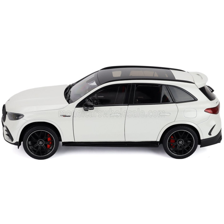 NZG MERCEDES BENZ GLC-CLASS 63 AMG (X254) 2025 - OPALITH WHITE 1/18