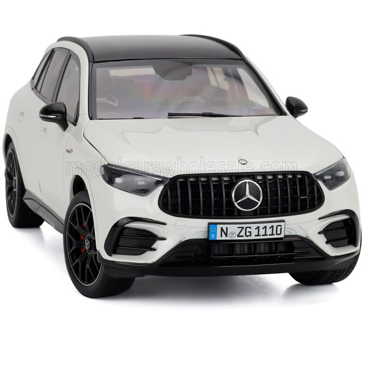 NZG MERCEDES BENZ GLC-CLASS 63 AMG (X254) 2025 - OPALITH WHITE 1/18