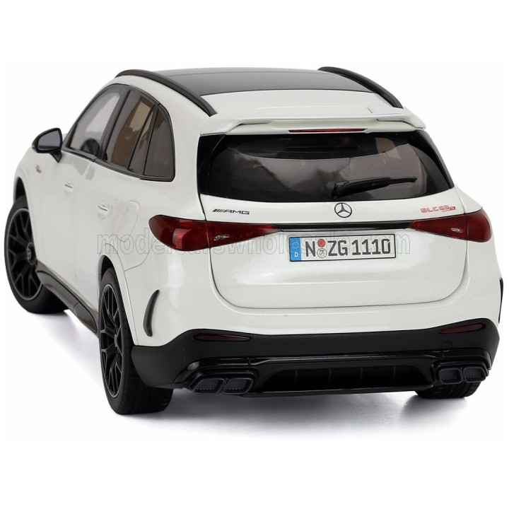 NZG MERCEDES BENZ GLC-CLASS 63 AMG (X254) 2025 - OPALITH WHITE 1/18