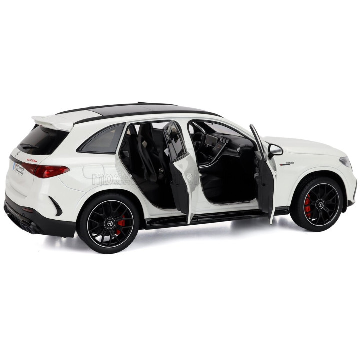 NZG MERCEDES BENZ GLC-CLASS 63 AMG (X254) 2025 - OPALITH WHITE 1/18