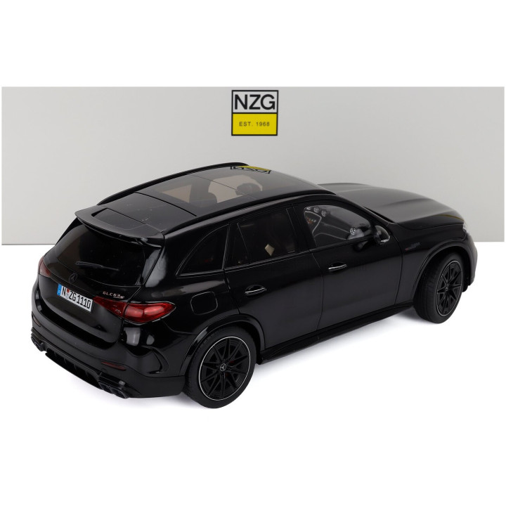 NZG MERCEDES BENZ GLC-CLASS 63 AMG (X254) 2025 - OBSIDIAN BLACK 1/18