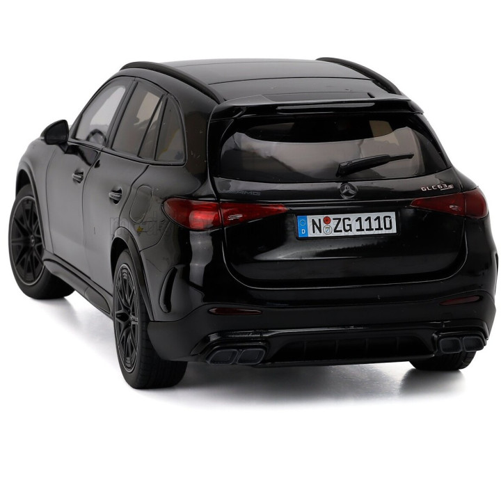 NZG MERCEDES BENZ GLC-CLASS 63 AMG (X254) 2025 - OBSIDIAN BLACK 1/18