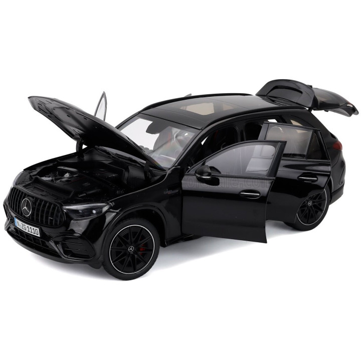 NZG MERCEDES BENZ GLC-CLASS 63 AMG (X254) 2025 - OBSIDIAN BLACK 1/18