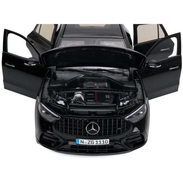 NZG MERCEDES BENZ GLC-CLASS 63 AMG (X254) 2025 - OBSIDIAN BLACK 1/18