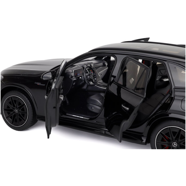 NZG MERCEDES BENZ GLC-CLASS 63 AMG (X254) 2025 - OBSIDIAN BLACK 1/18