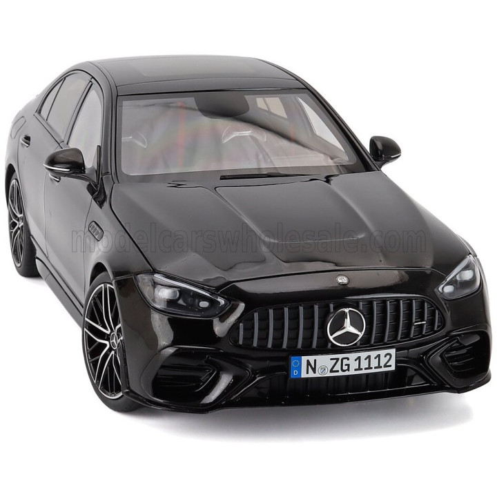 NZG MERCEDES BENZ C-CLASS C63 S E-PERFORMANCE 2024 - OBSIDIAN BLACK 1/18