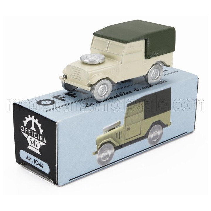 OFFICINA 942 ALFA ROMEO AR51 1900M MATTA 1952 - CREAM BROWN 1/76