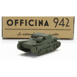 OFFICINA 942 FIAT L3/33 ANSALDO TANK CARRO VELOCE 1933 - MILITARY GREEN 1/76