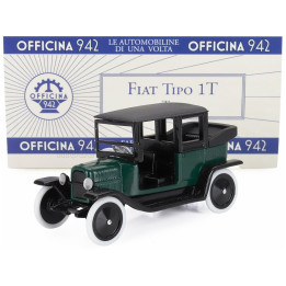 OFFICINA 942 FIAT TIPO 1T TAXI 1920 - GREEN BLACK 1/43