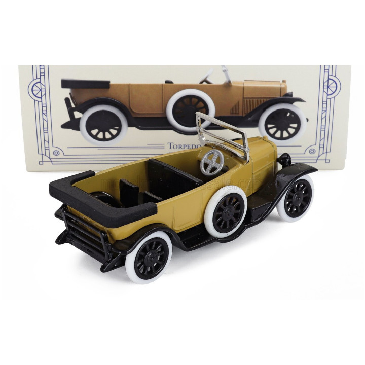 OFFICINA 942 FIAT 505 TORPEDO 1919 - BEIGE BLACK 1/43