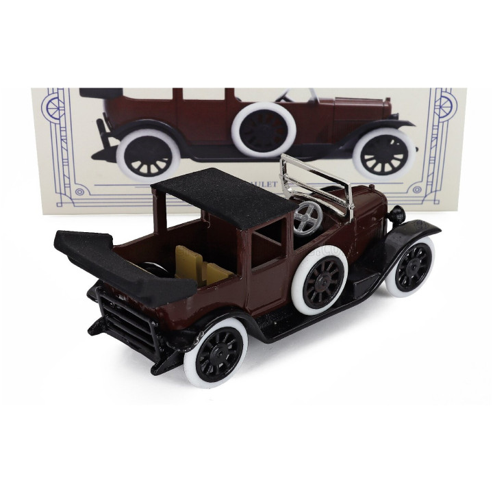 OFFICINA 942 FIAT 505 TORPEDO LANDAULET 1919 - BROWN BLACK 1/43