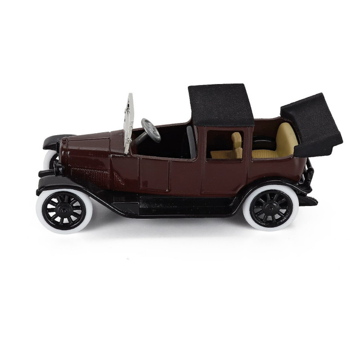 OFFICINA 942 FIAT 505 TORPEDO LANDAULET 1919 - BROWN BLACK 1/43