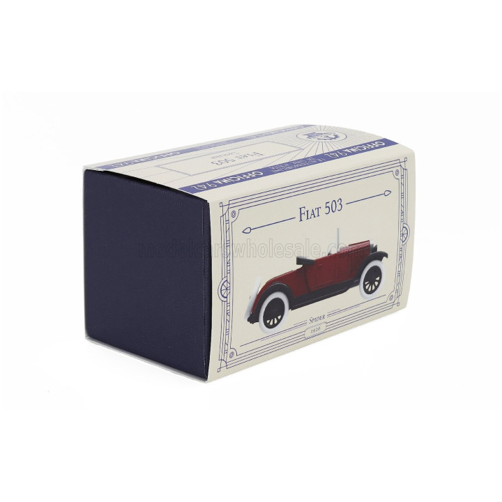 OFFICINA 942 FIAT 503 SPIDER 1926 - RED BLACK 1/43