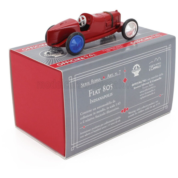 OFFICINA 942 FIAT 805 SPIDER INDIANAPOLIS 1925 - RED 1/43