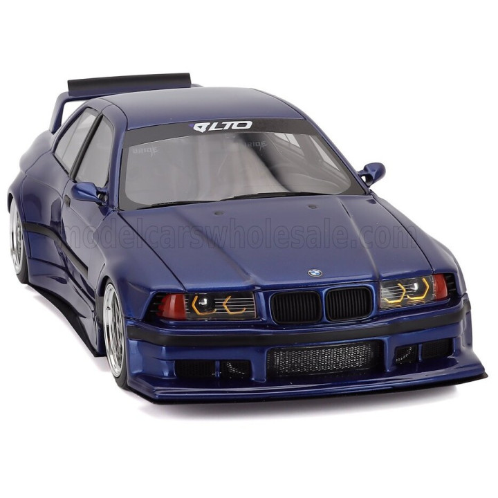 OTTO MOBILE BMW 3-SERIES (E36) LTO SEDAN TURBO KHYZYL SALEEM 2023 - BLUE 1/18